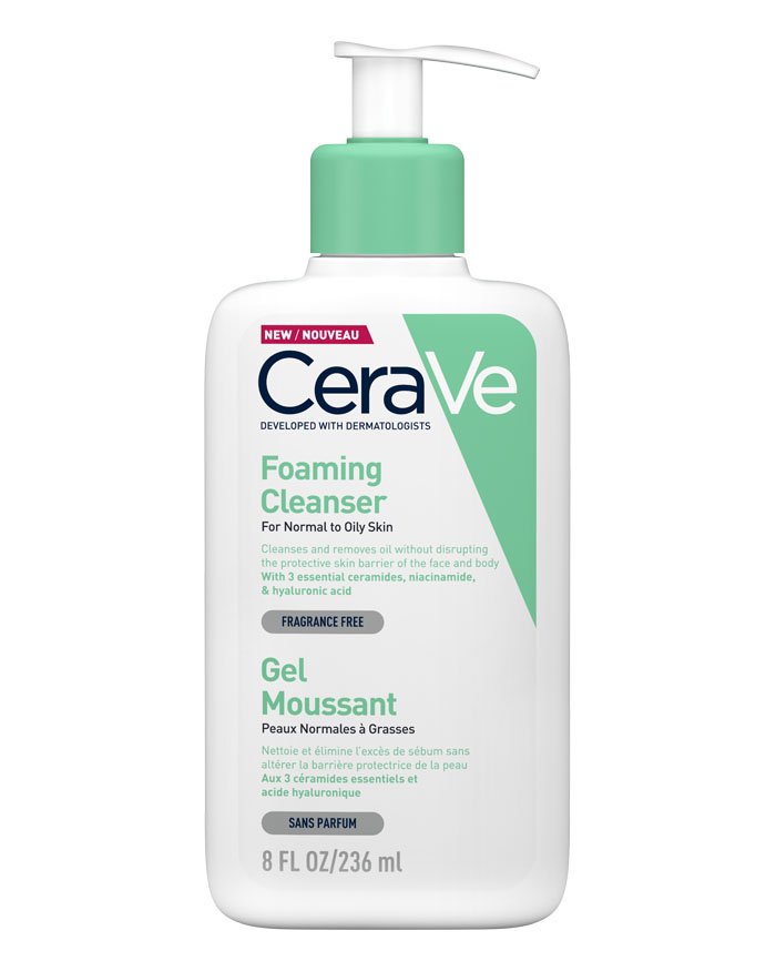 foaming-cleanser-236ml-LG CeraVe Foaming Cleanser 473ml - Image 1