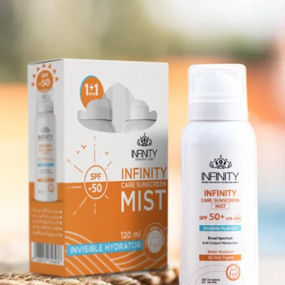 Infinity Care Sunscreen Mist SPF50+ 120ml - Image 3