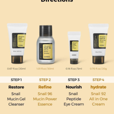 Cosrx ALL ABOUT SNAIL KIT 4-step - Image 3