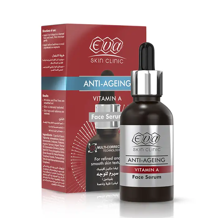 RGGrn28hvdODLF4p0XKAp6x5MUxO0RLE9XlGU6kq Eva Skin Clinic Vitamin A Facial Serum 30ml - Image 1