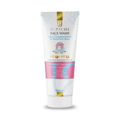 u-richi Face Wash for oily, combination and sensitive skin 150 ml