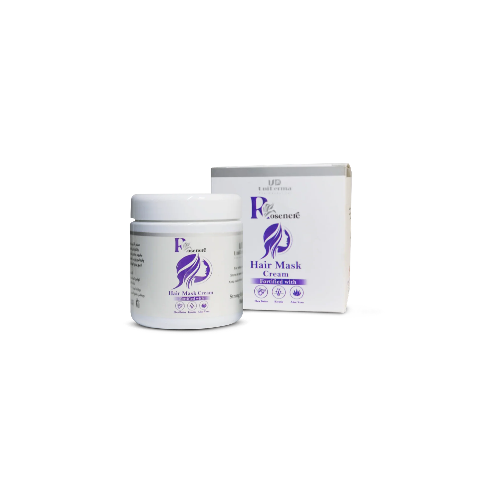 imageye___-_Uniderma-Hair-Mask-Source-Beauty-Egypt Uniderma Rosenere Hair Mask Cream - Image 1