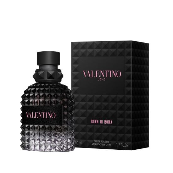 valentino_bir_for_him_packshot_new_cap_closed_50ml_three_quarter__front_w_box_3614272761452_wo_reflection_1 Valentino UOMO BORN IN ROMA EAU DE TOILETTE - 50ml - Image 1