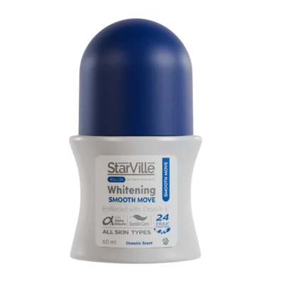 StarVille Roll-on Antiperspirant Whitening Smooth Move 60ml - Image 3
