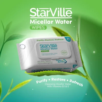 StarVille Micellar Water Wipes 25 pcs - Image 2