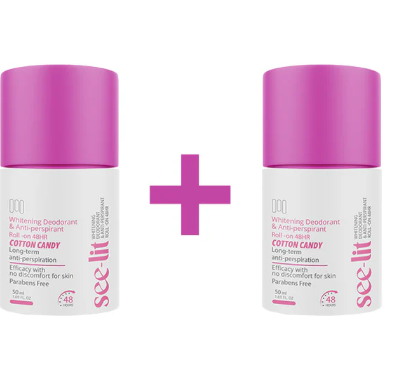 Seelit Cotton Candy Roll On Promo Pack 1+1
