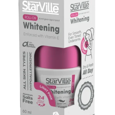 Starville Whitening Roll on Light Pink with Coconut Scent 60 ml