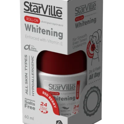 Starville Whitening Roll on Redberry Scent 60 ml