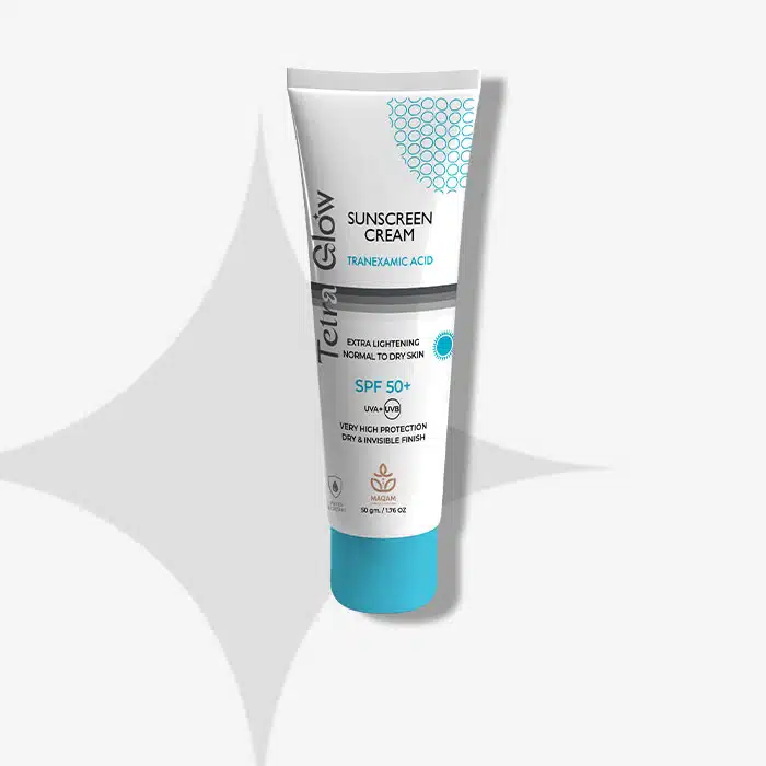 Tetra-Glow-Sunscreen-Cream-50-gm.jpg Tetra Glow Sunscreen Cream SPF50 (50 gm) - Image 1