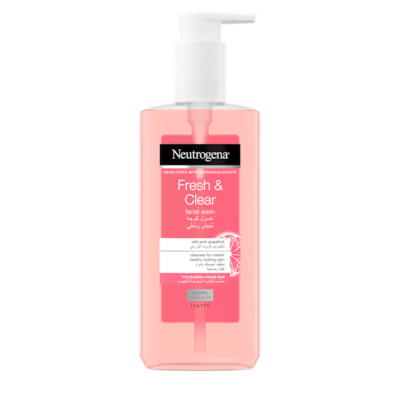 Neutrogena Fresh & Clear Facial Wash With Pink Grapefruit & Vitamin C 200ml