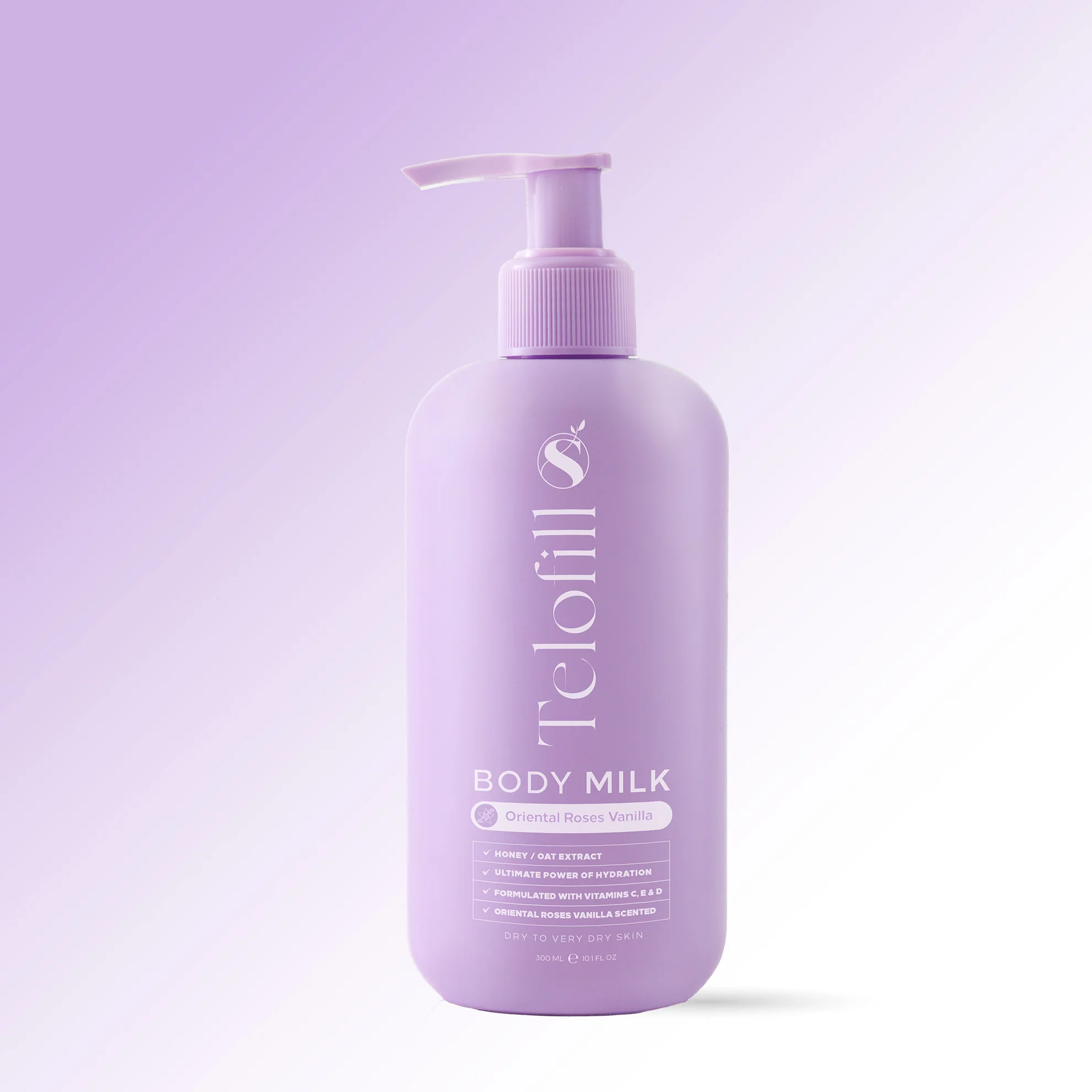 oriental_Roses_Body_Milk Telofill Body Milk Oriental Roses Vanilla 300 ml - Image 1