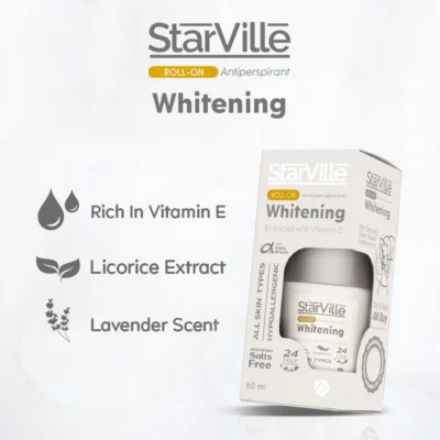 Starville Whitening Roll On Lavender Scent 60 ml - Image 3