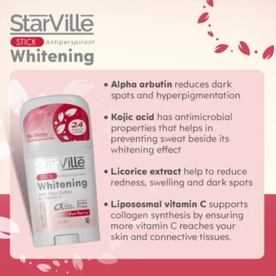 Starville Whitening stick Red Berry 60 ml - Image 3
