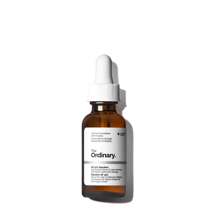 the ordinary GF 15% SOLUTION ANTI AGING SUPPORT SERUM front The Ordinary GF 15% Solution Anti Aging Support Serum - Image 1