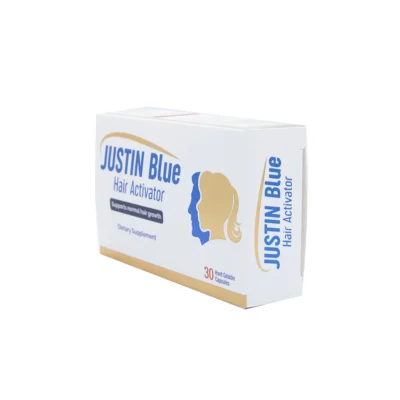 Justin Blue Hair Activator 30 Capsules - Image 2