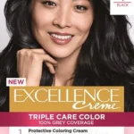 L'Oréal Paris | Excellence Crème | Excellence Crème Permanent Hair Colour | 1 Black