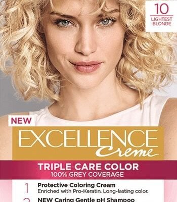 L'Oréal Paris | Excellence Crème | Excellence Crème Permanent Hair Colour | 10 Extra Light Natural Blonde