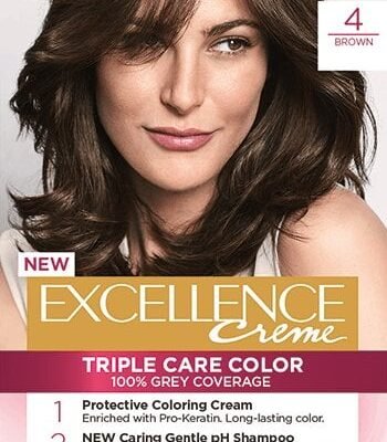 L'Oréal Paris | Excellence Crème | Excellence Crème Permanent Hair Colour | 4 Dark Brown