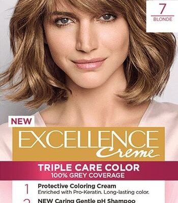 L'Oréal Paris | Excellence Crème | Excellence Crème Permanent Hair Colour | 7 Blonde
