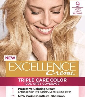 L'Oréal Paris | Excellence Crème | Excellence Crème Permanent Hair Colour | 9 Light Blond