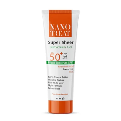 Nano Treat SunScreen Super Sheer Transparent Gel