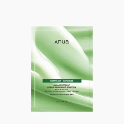 Anua Heartleaf Cream Mask Night Solution Mask (1 sheet mask)